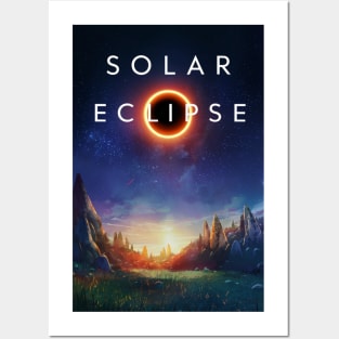 SOLAR ECLIPSE 2024 Posters and Art